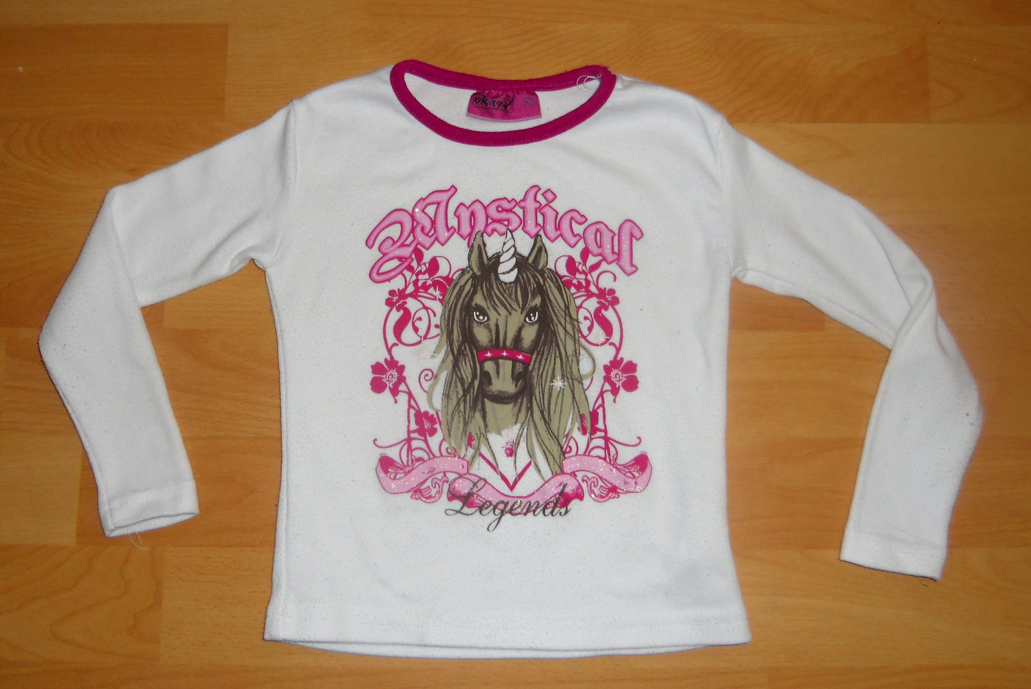 Okay- süßes Langarmshirt Gr.98