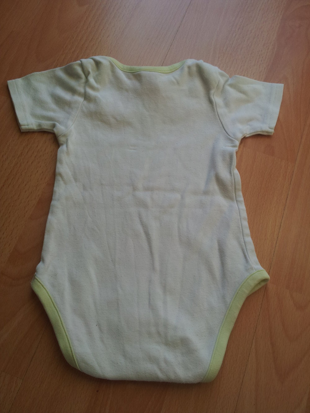 Body weiß hellgrün Hase Gr. 74