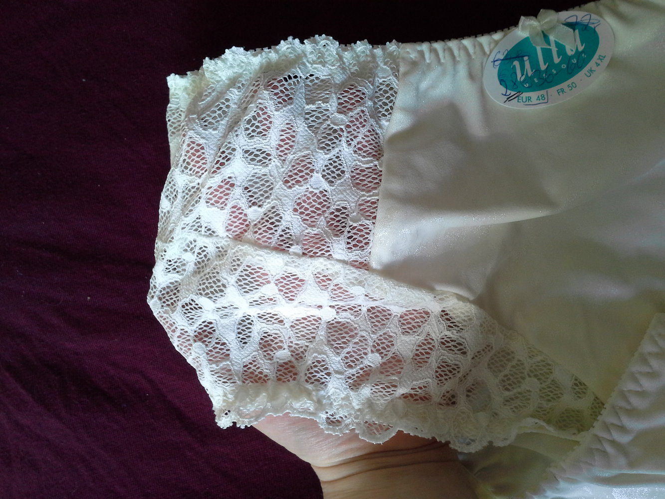 Ulla Dessous, Slip mit Spitze 48 , neuware (set)
