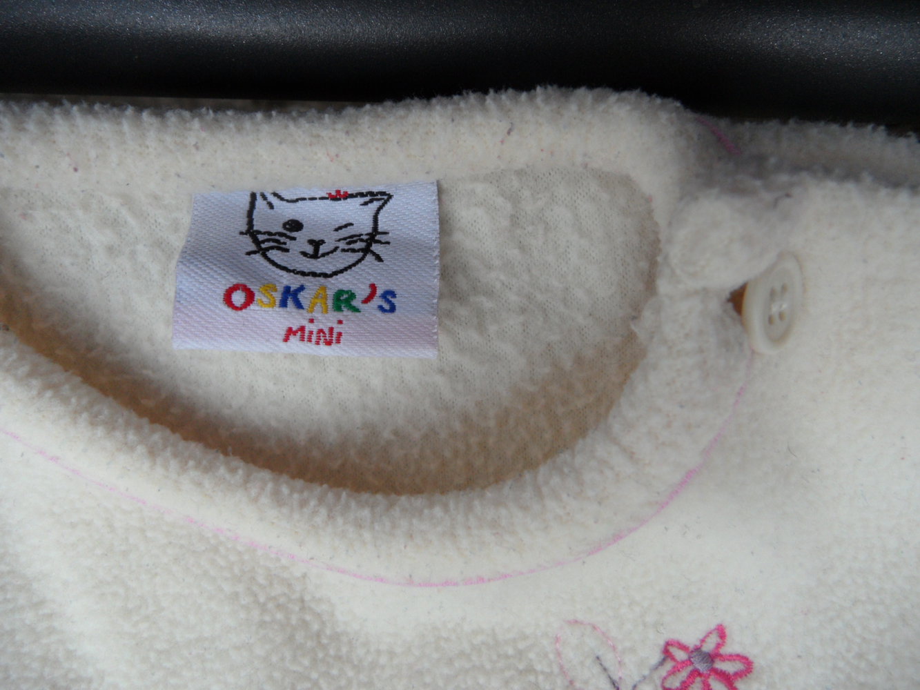 Oskars Mini Fleecepulli kuschelig