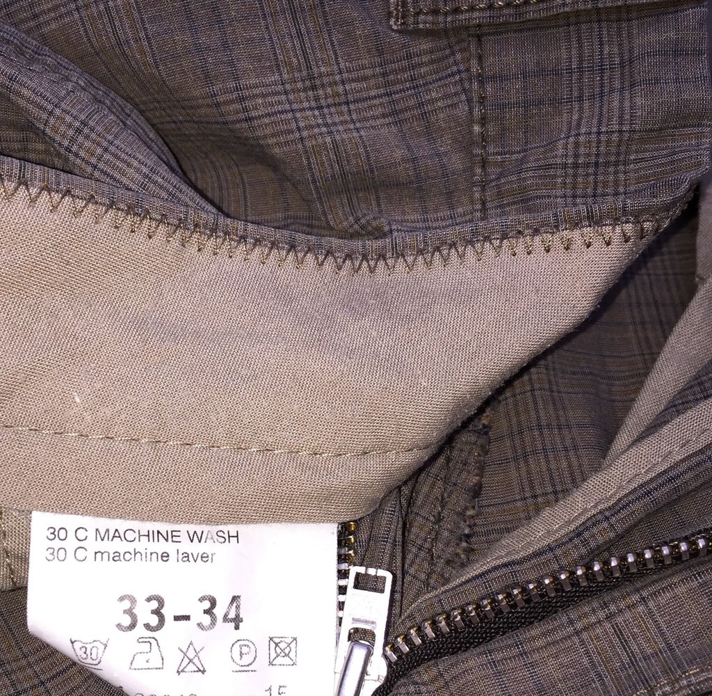 DRYKORN Karohose HOSE *Chuck* beige Gr. 33/34