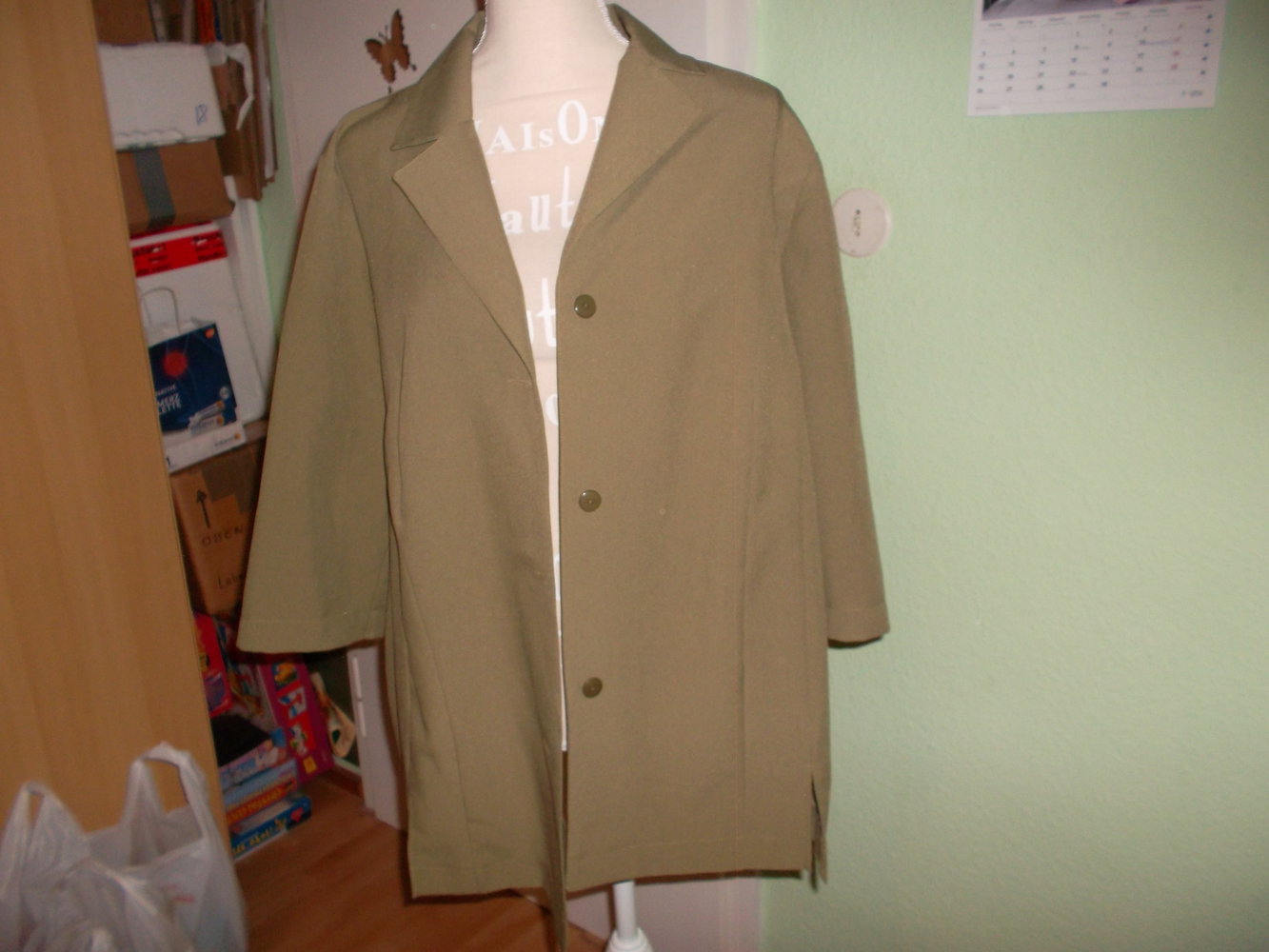 damenblazer/bluse,kahki,gr.48