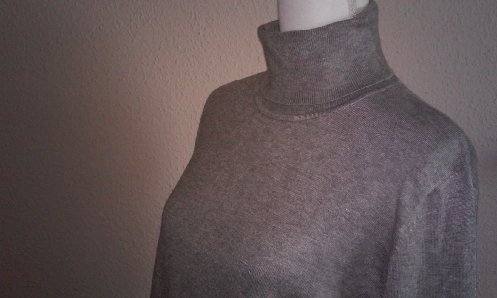 Gina Benotti Rollkragenpullover Pullover Rolli Pulli hellgrau
