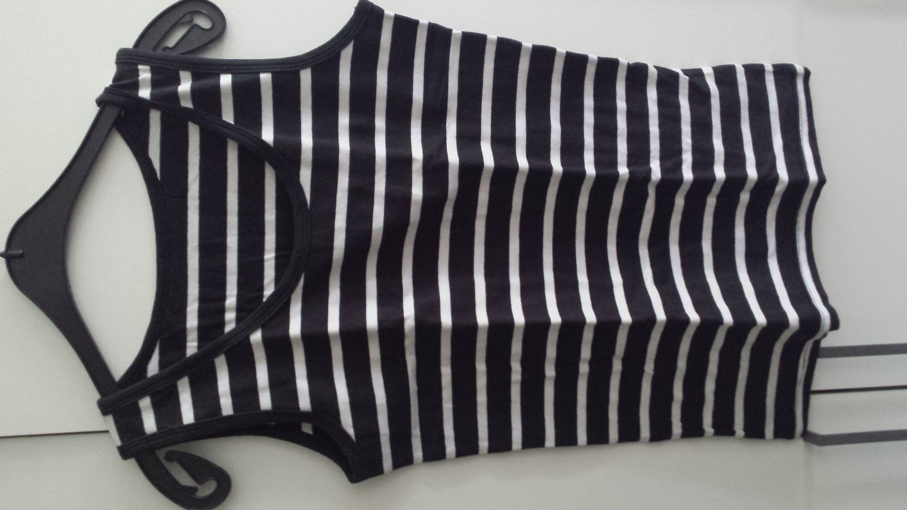 gestreiftes Top Gr.M schwarz weiß