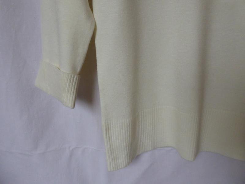 NEU: Wollweißer 3/4-Arm-Pullover von Miss H (Galeria Kaufhof)