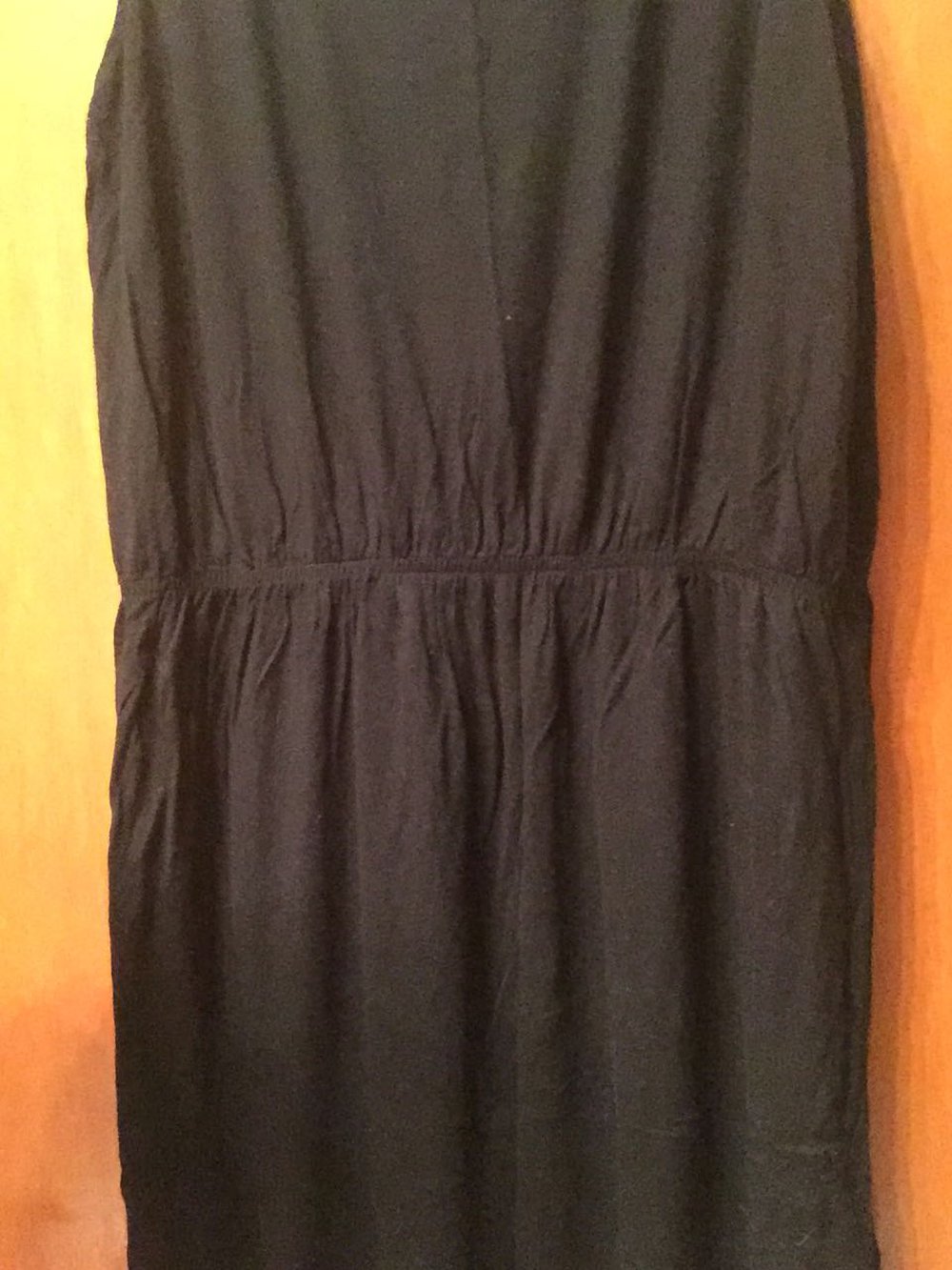 Basic Trägerkleid Schwarz
