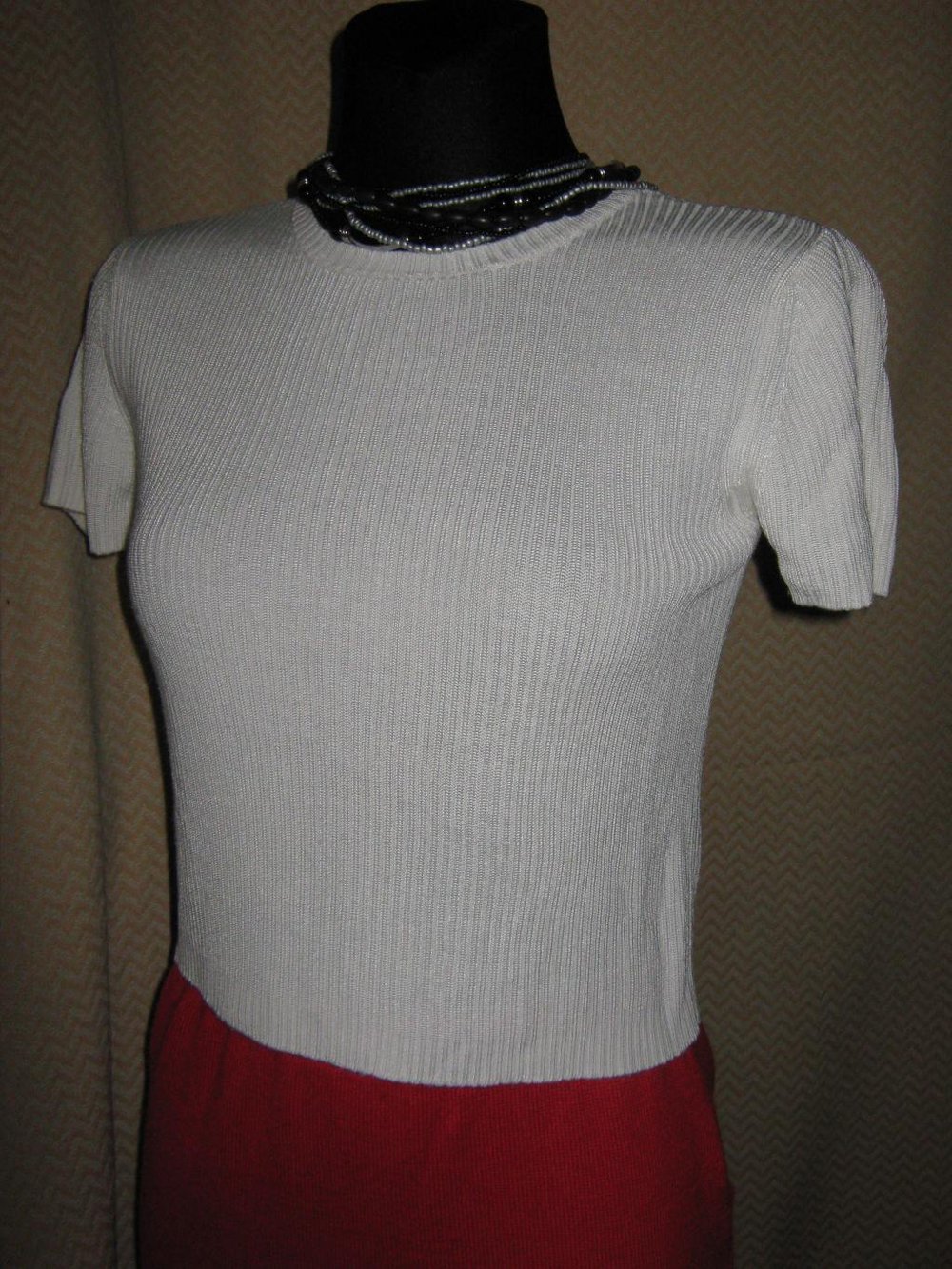 Edel * Kurzarm * Ripp wie Seiden * Kurz Pullover * Corp Top 