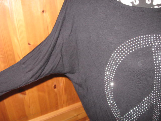 *** Shirt ~ Peace Zeichen ~ Steine ***