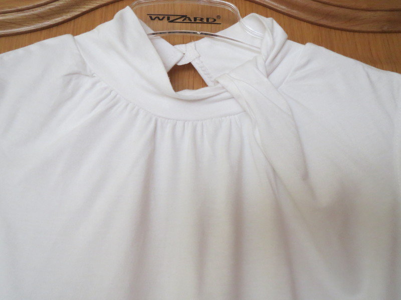 Top, Gr.38/40, Longtop, weiß, sehr schön