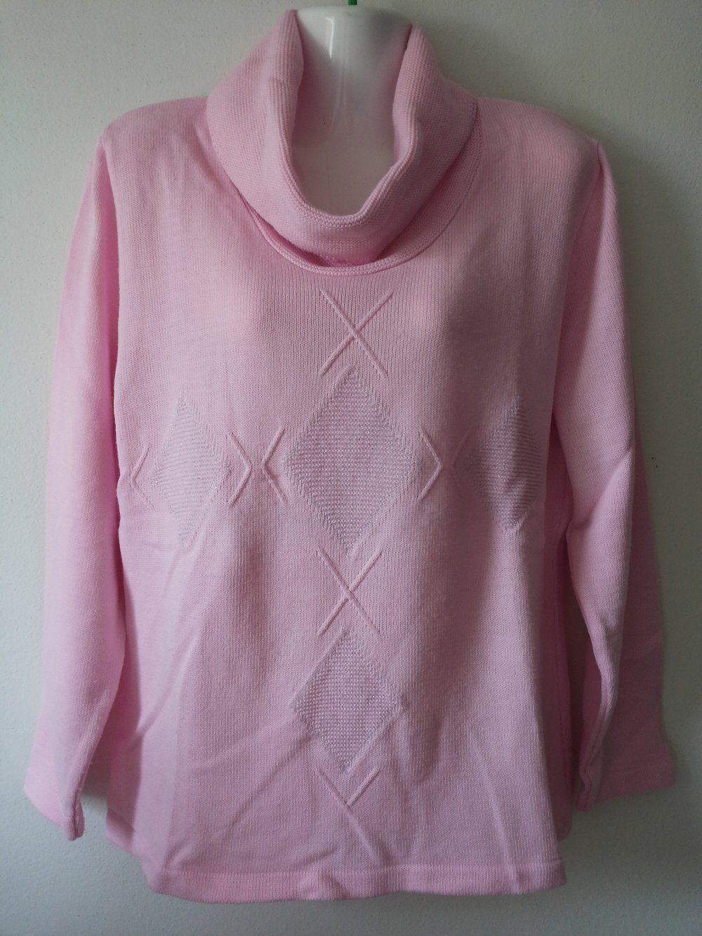 Strick-Pulli mit feinem Glitzerfaden, Gr. 38