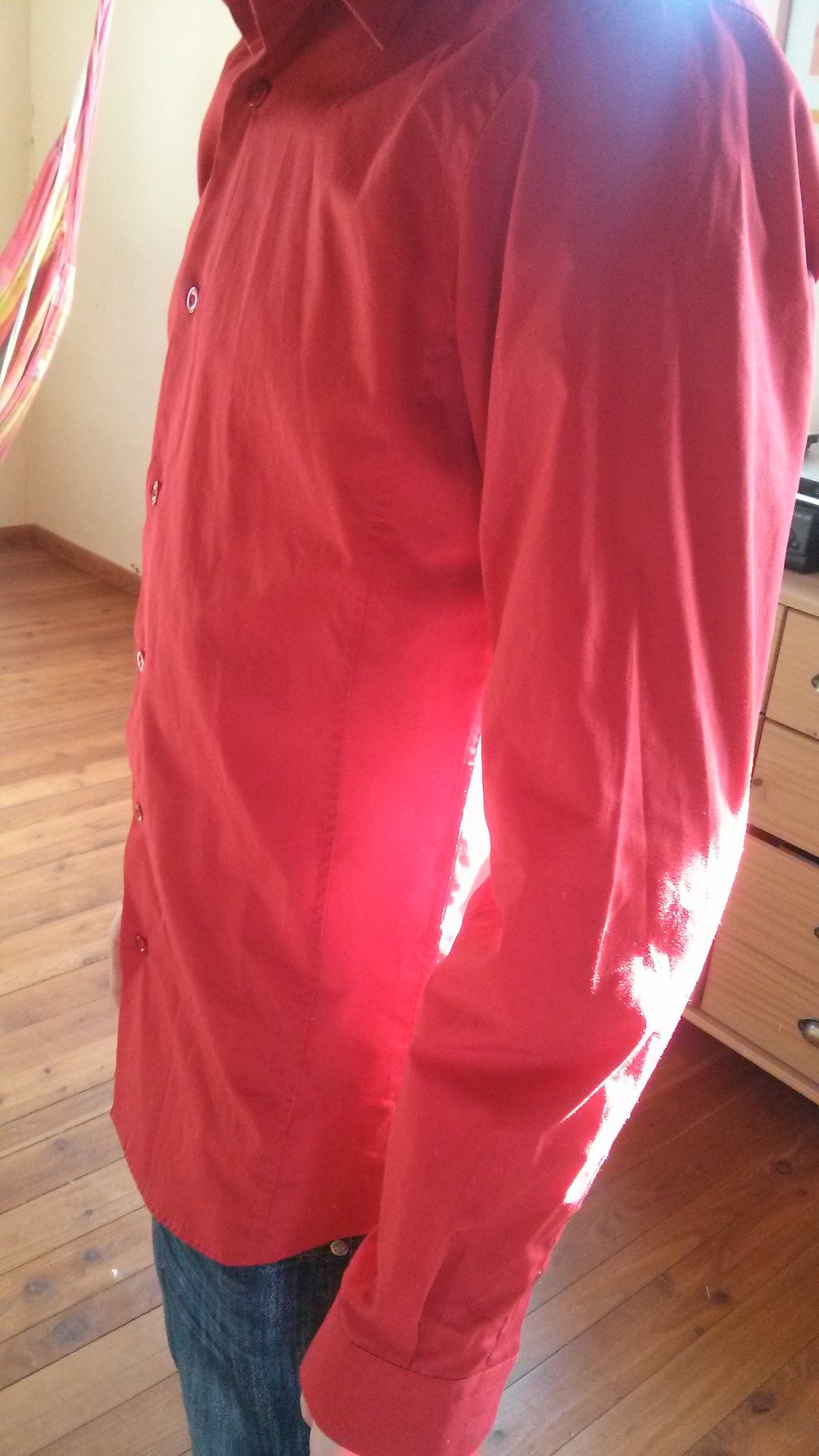 rotes Hemd