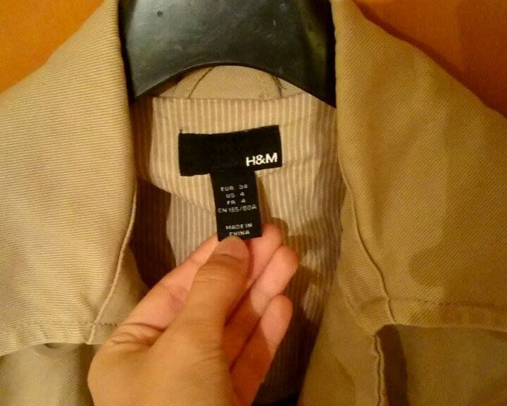 Übergangsjacke Blazer H&M Sommerjacke Herbstjacke Parker