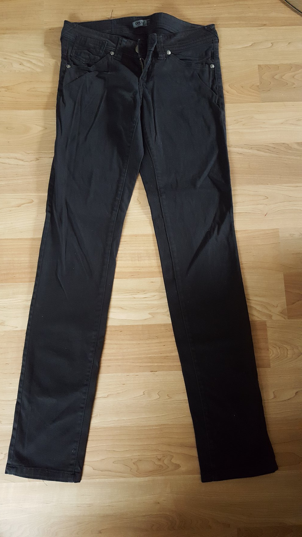 schwarze Only Hose