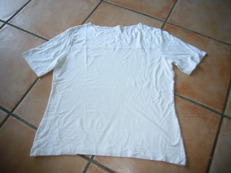 T-Shirt Gr.40 weiss
