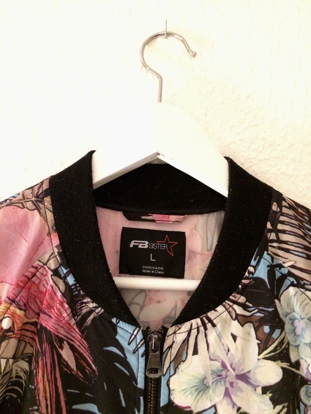 Pilotenjacke, gemustert 