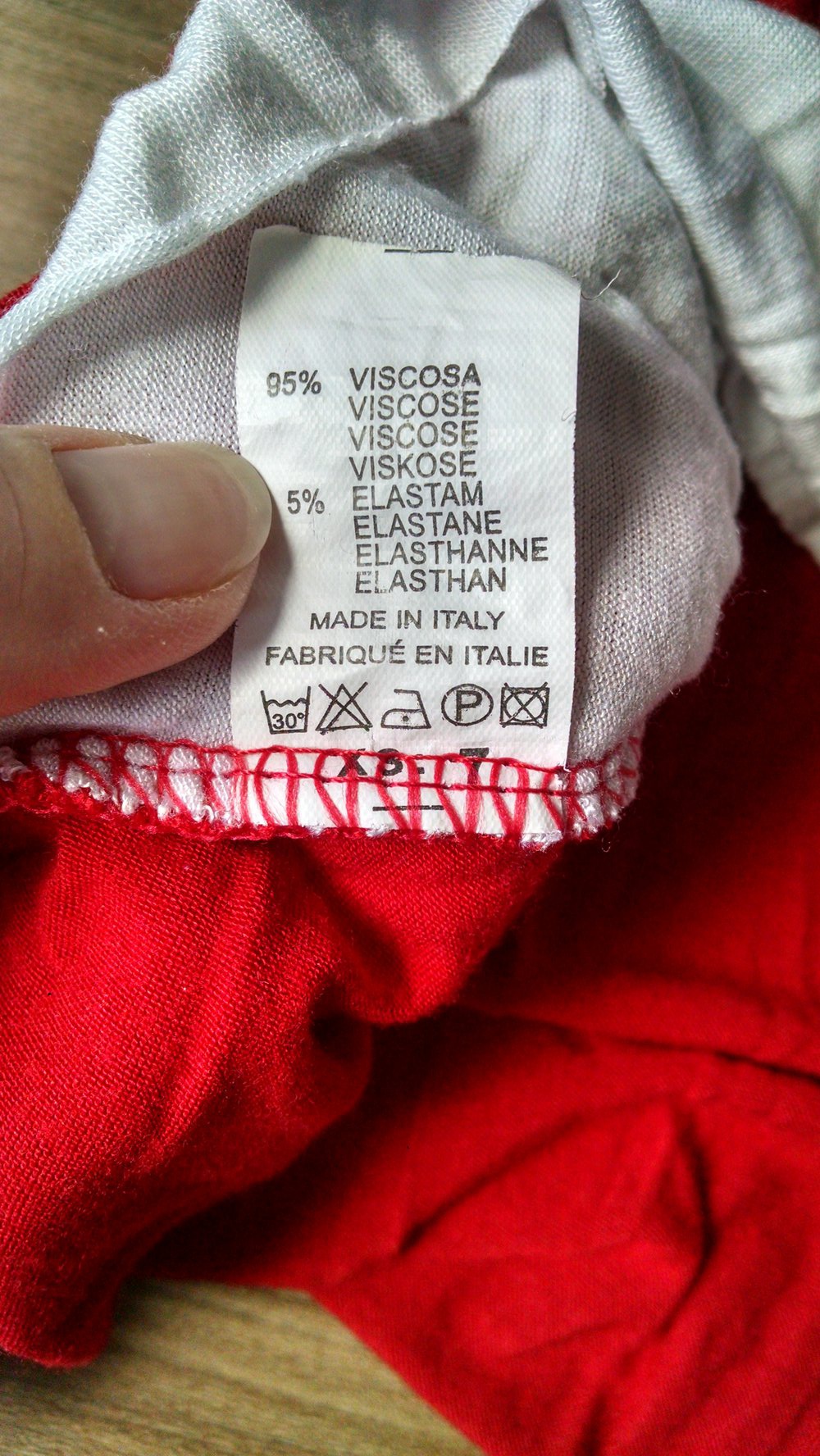 Wasserfallshirt Gr. 34/36