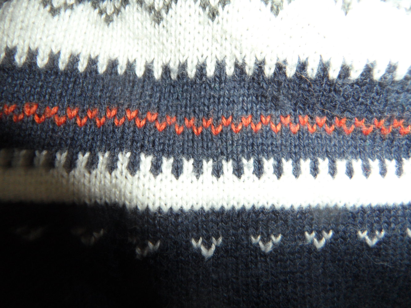 Staccato 92/98 dünner Strickpulli mit Norwegermuster
