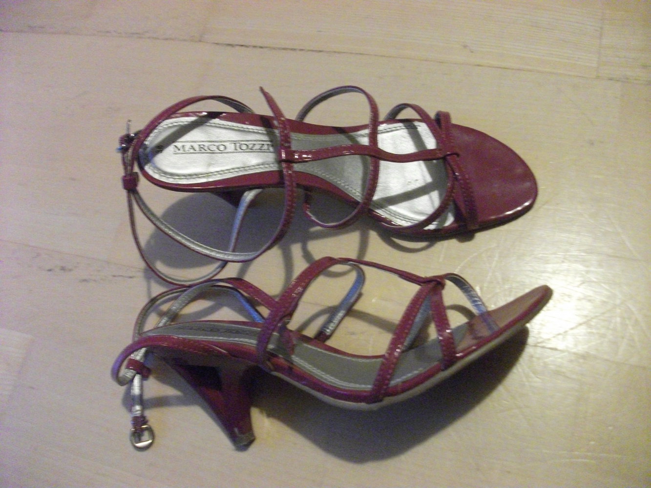 pinklila Marco Tozzi Sandalen