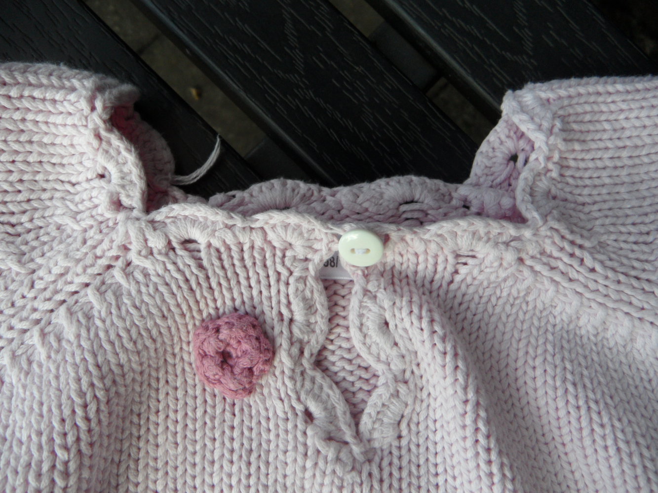 zuckersüße Stricktunika Pullunder Kleidchen