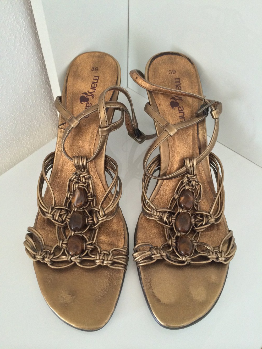 bronzene Sandaletten von MaryAnn