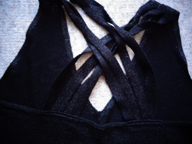 #Top Stricktop Longtop schwarz Gr. S bzw. ca. Gr. 34/36