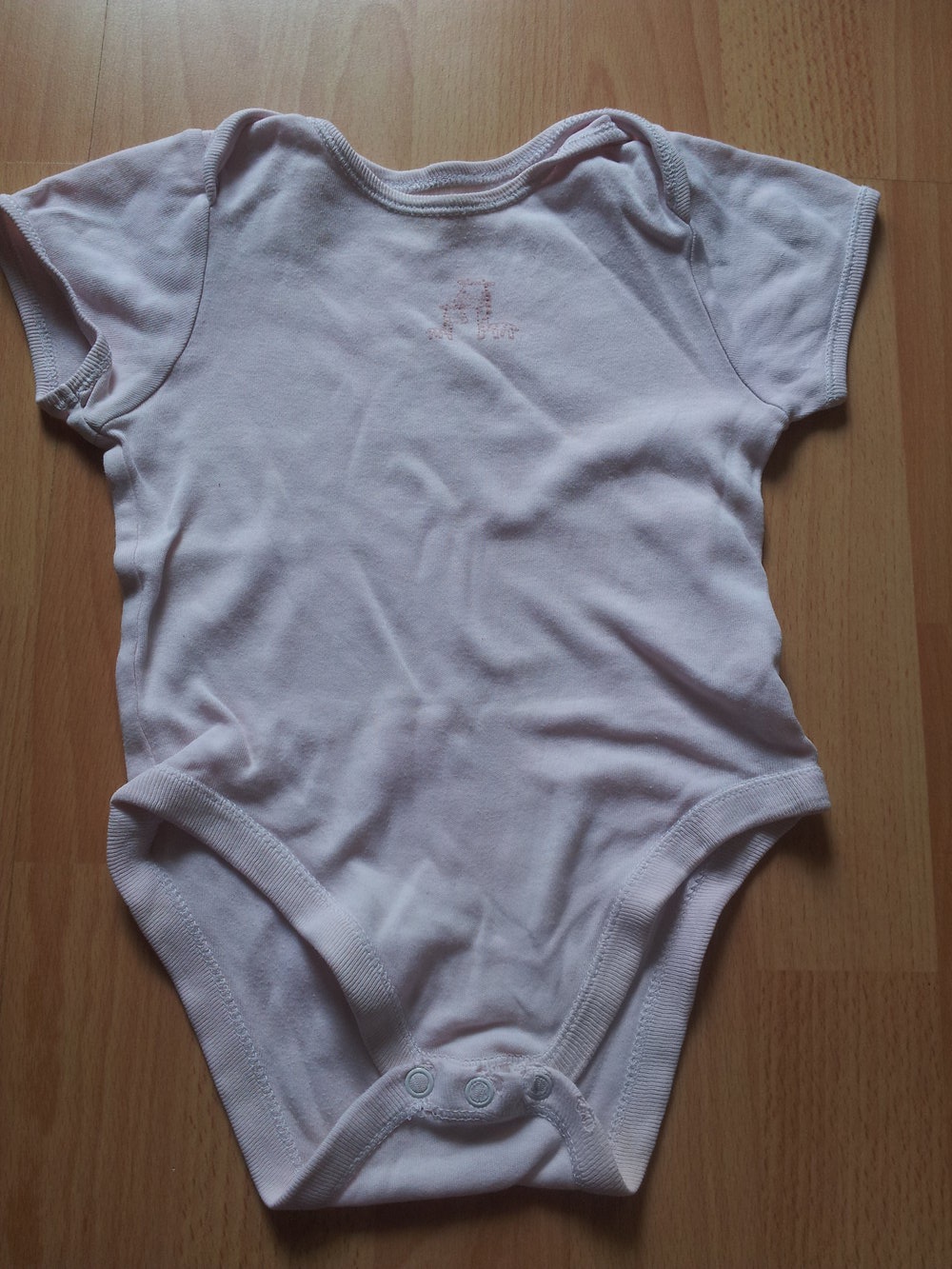Body rose Giraffe kurze Ärmel Gr. 80