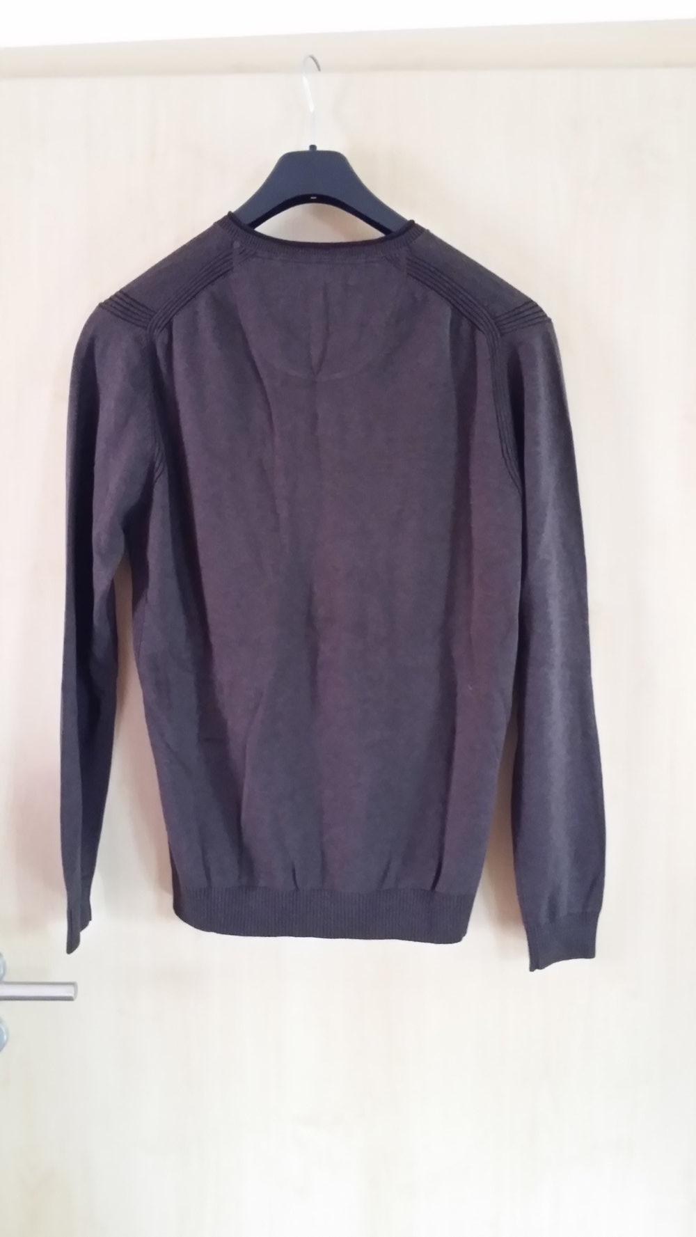 Herren Kaschmir Pullover – braun - neu Größe M