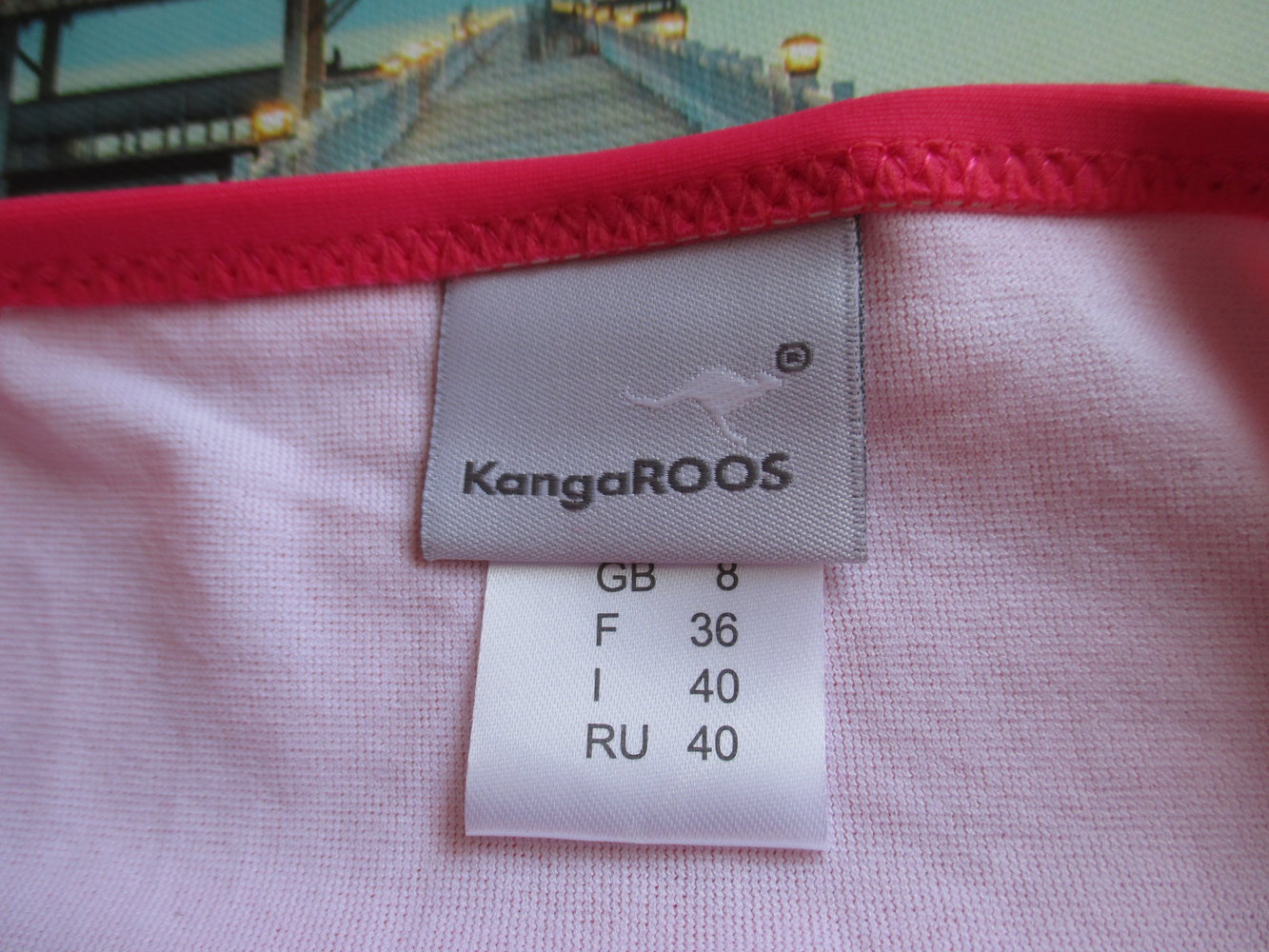 Kagaroos, Bikini in Pink, Gr. 34, neu mit Etikett