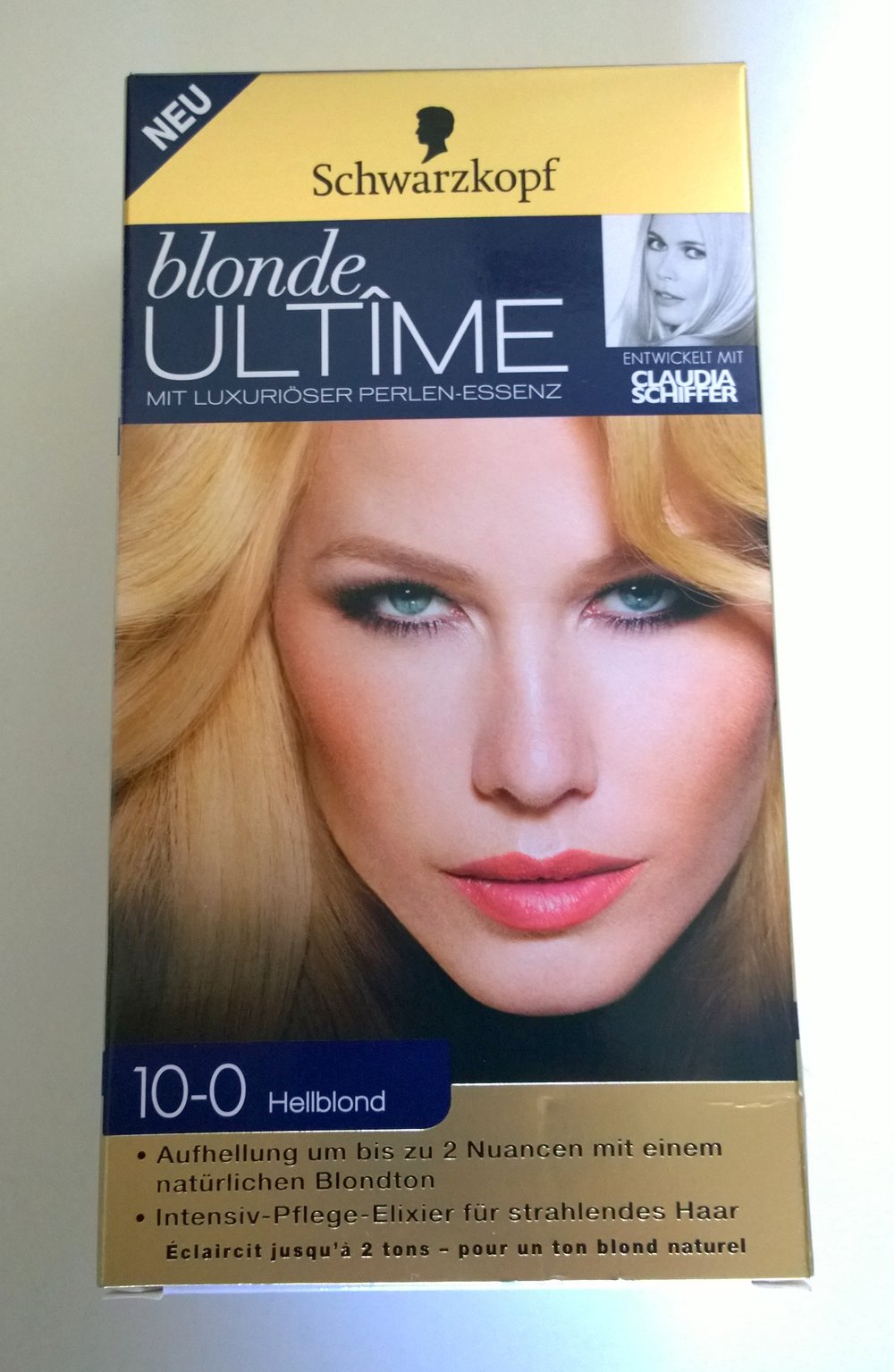 schwarzkopf blonde ultime 10-1 Haarfarbe Hellblond