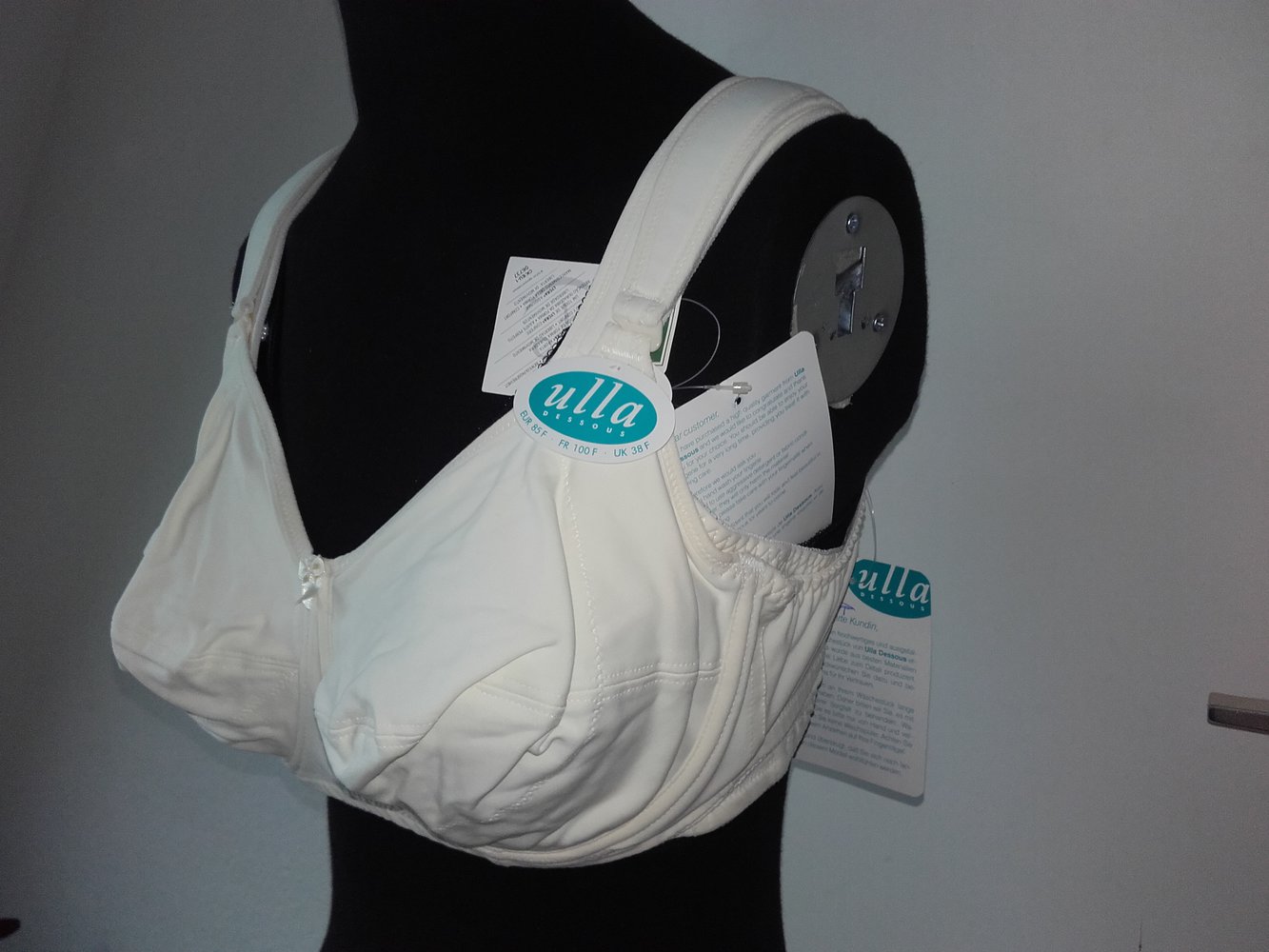 Ulla Dessous, (Set) BH 85 F , neuware, cremefarben