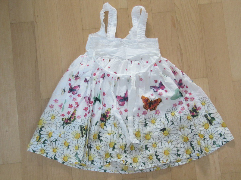 Kleid mit Schmetterlingen H&M Gr.92