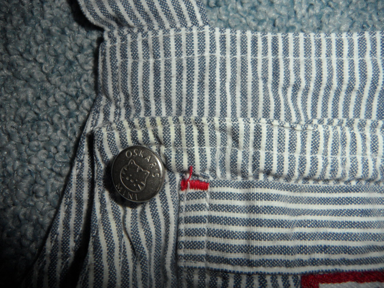 maritime Latzhose Sommer gestreift Gr. 62/68