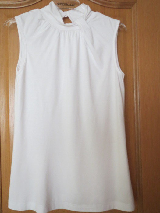 Top, Gr.38/40, Longtop, weiß, sehr schön