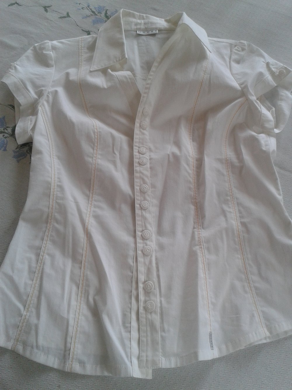 Bluse weiß Modee