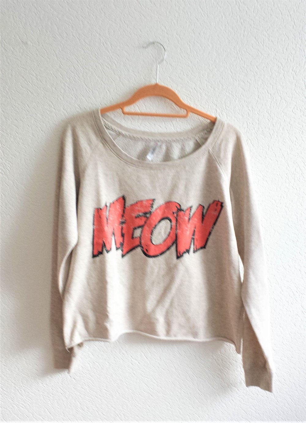 Kuscheliger Pullover mit Print