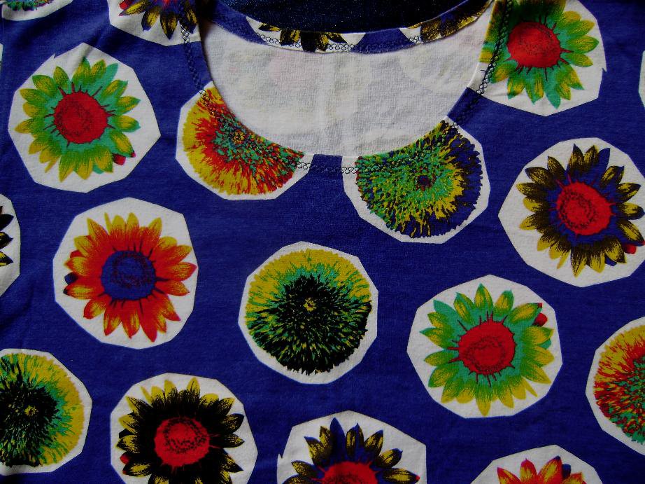 Witzig freches T-Shirt Sonnenblumen Gr. ca. 40
