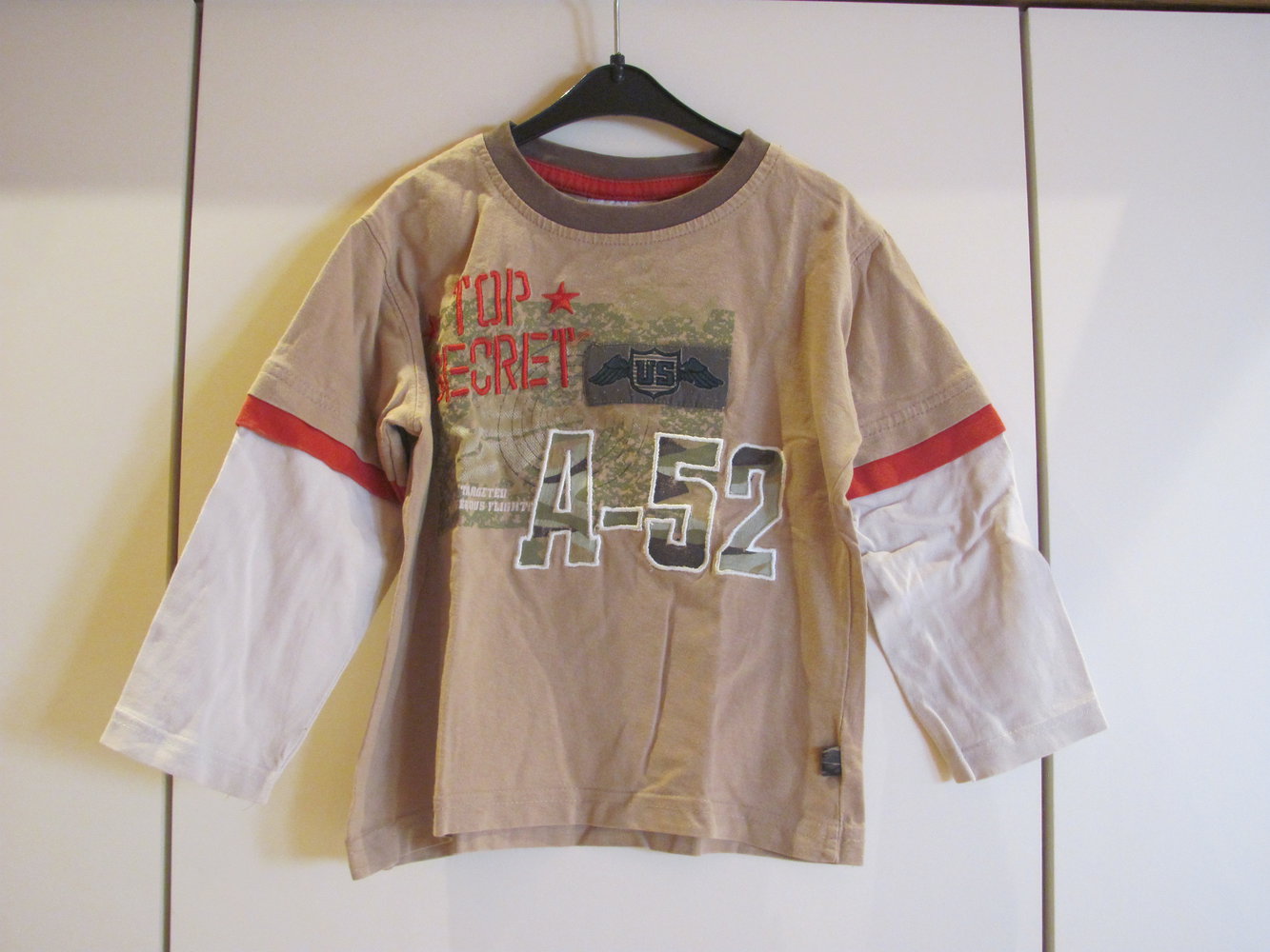 Langarmshirt Kiki&Koko Größe 92 Räuber