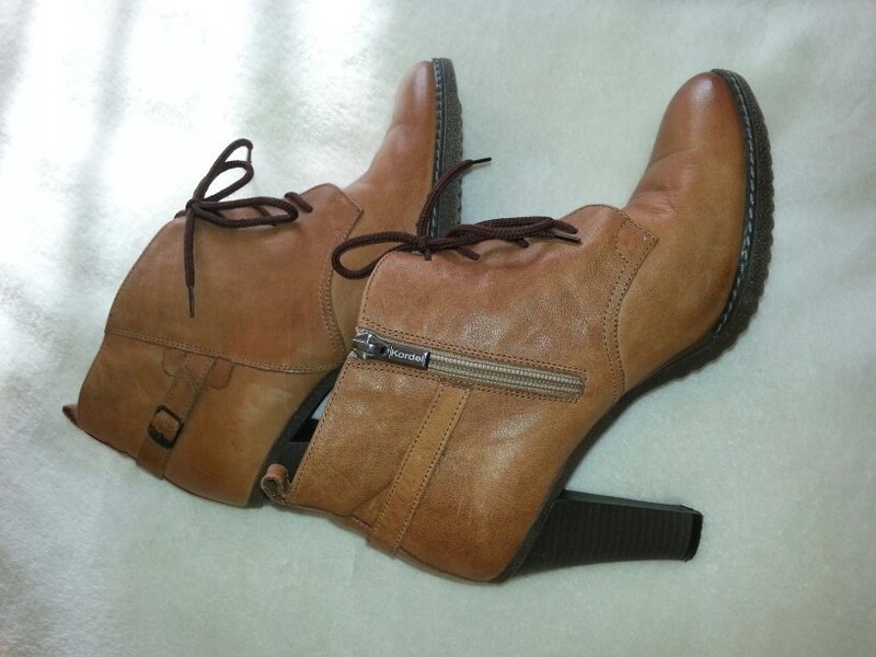 Tolle Leder Herbst Winter Boots