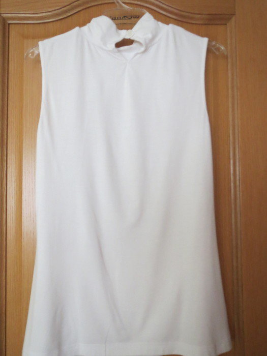 Top, Gr.38/40, Longtop, weiß, sehr schön