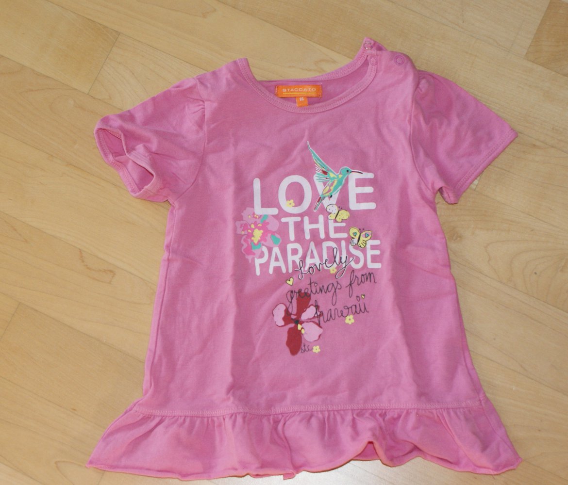 Tunika Shirt Gr.86 staccato print