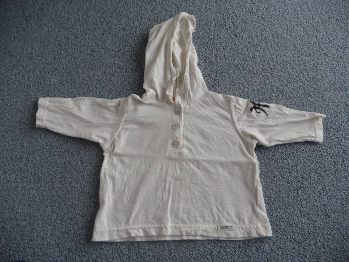 Gasolio cooles Kapuzen-Langarmshirt