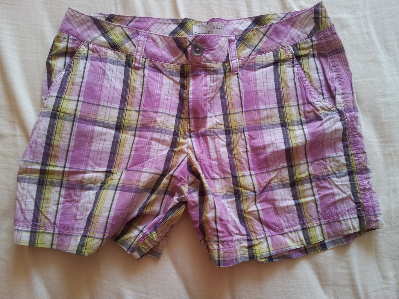 kurze Hose Shorts Esprit kariert  Gr. 36