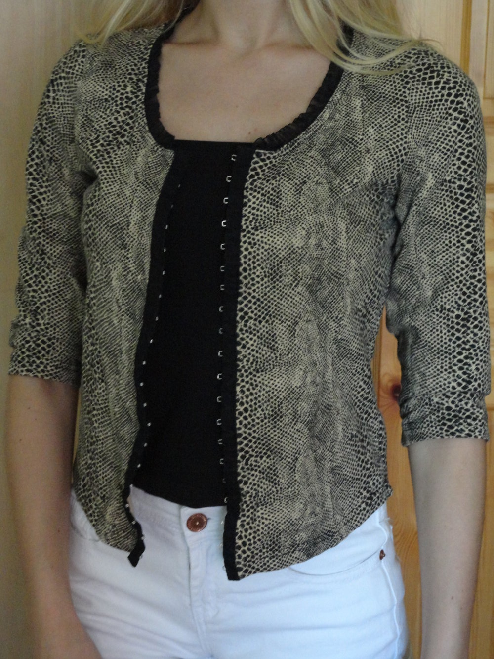 schicke Jacke mit Häckchen