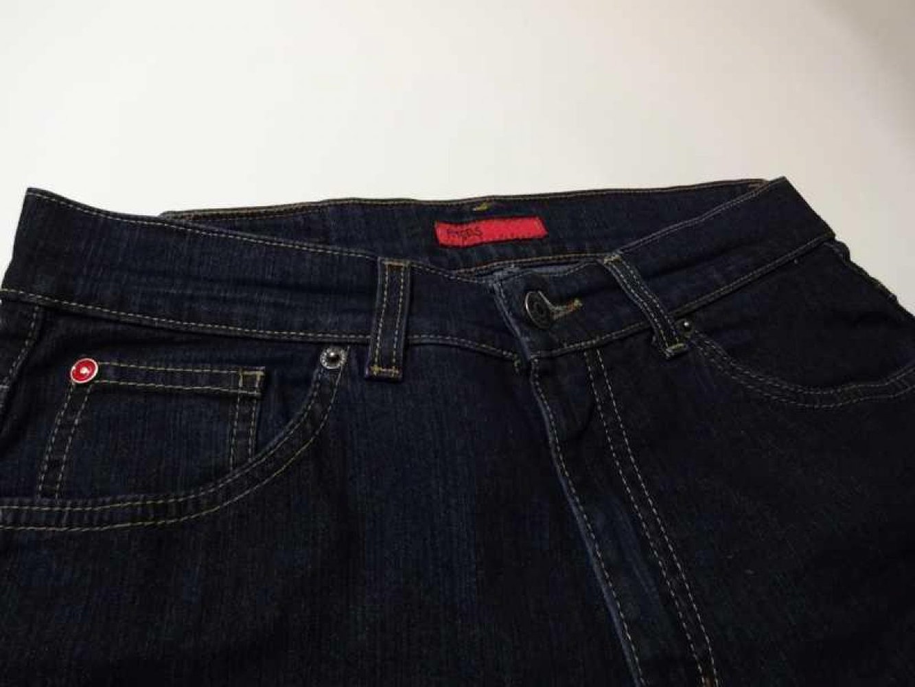 Dunkelblaue Jeans Basic Stretch Regular Fit Dolly Gr. 38 Gr. S