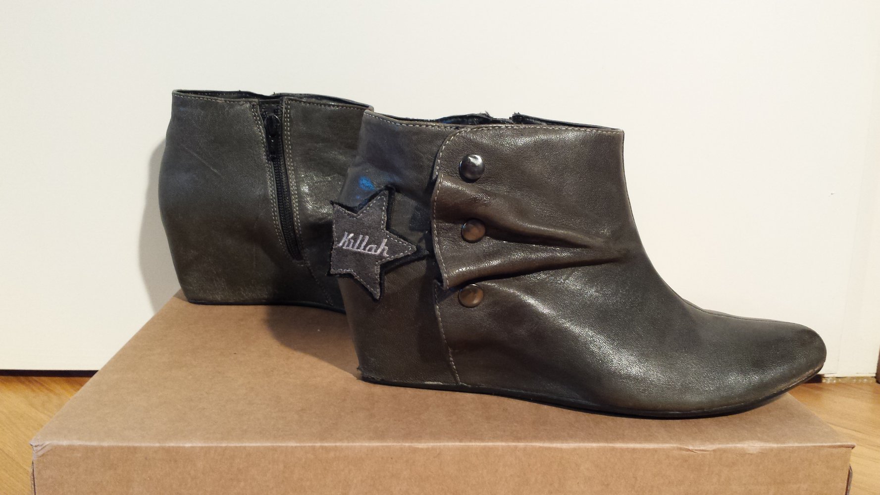 Killah Lederstiefeletten Größe 39