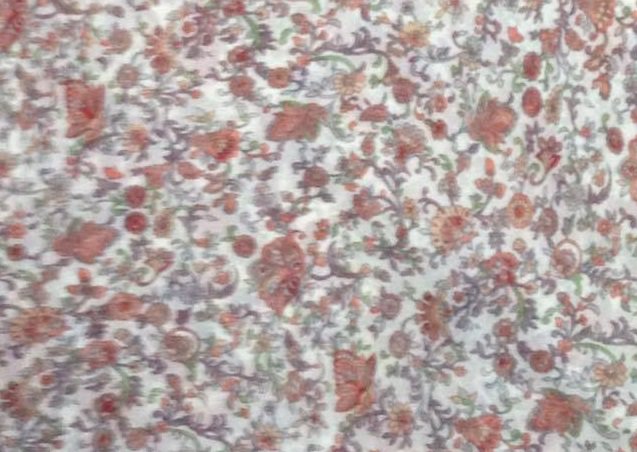 Romantisches Blumenshirt Blütentop semitransparent H & M! Zauberhaft Vintage Bohemian Hippie
