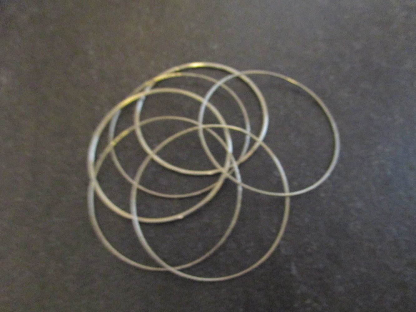 Armbänder silber Modeschmuck - 6 Stück - 