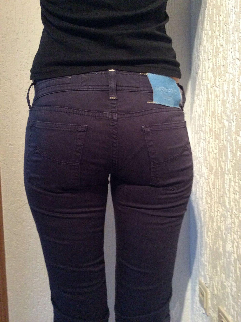 Jacob Cohën Cohen Jeans Bermuda neu Größe 26 dunkelblau 3/4 Hose stoffjeans 