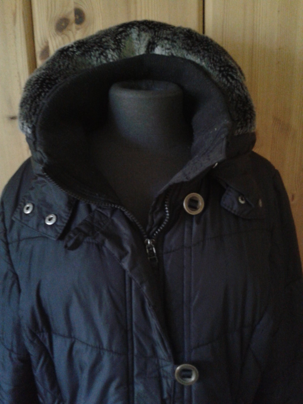 lange Winterjacke