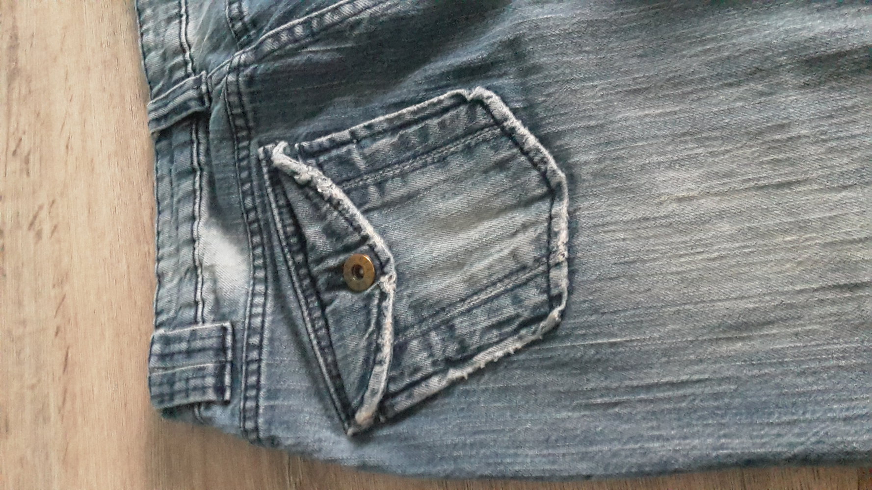 Casablanca Jeans,destroyed, blau, Waschung Gr. 40